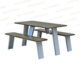 Table with benches Romana 302.34.00