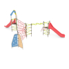 Children's sports complex with slide and monkey bars Triangle Series Romana 401.32.00