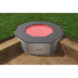 Встраиваемый батут Восьмиугольник