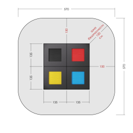 Батут Шашки