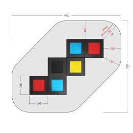 Батут Змейка