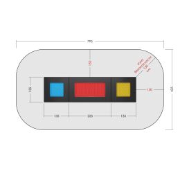 Батут Полоса