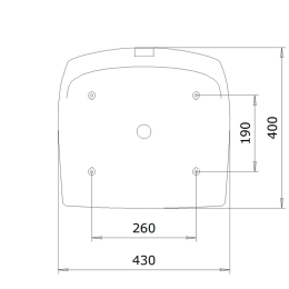 Сиденье стадионное Авангард
