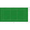 Mobile badminton court 15 х 7,2 m