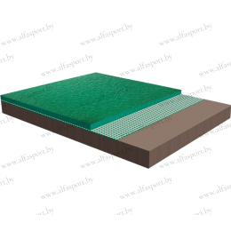 Мобильный корт для бадминтона 15 х 7,2 м