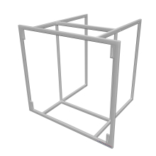 Wall mounted backstops