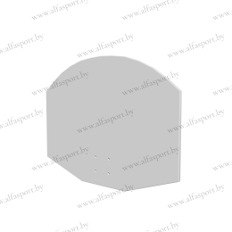 Щит стритбольный стеклопластиковый