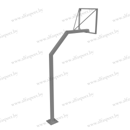 Стойка баскетбольная Г-образная уличная (без щита и кольца)