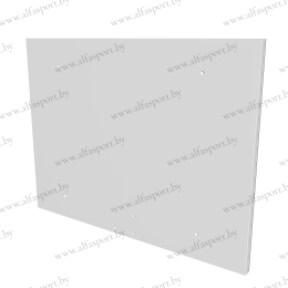 Щит баскетбольный тренировочный из стеклопластика 1,2 х 0,9 м