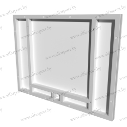 Щит баскетбольный тренировочный из влагостойкой фанеры 1,2 х 0,9 м