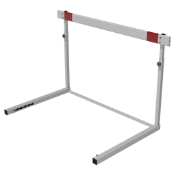 Athletics hurdle adjustable height with counterweight PVC bar