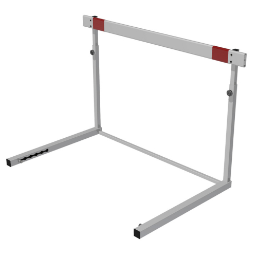 Athletics hurdle adjustable height with counterweight PVC bar