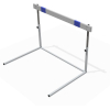 Athletics hurdle adjustable height PVC bar youth