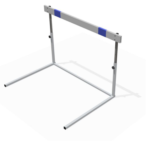 Athletics hurdle adjustable height PVC bar youth