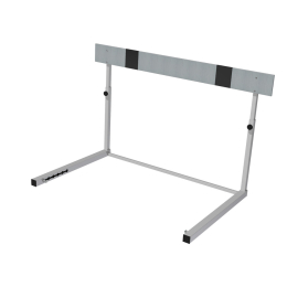 Athletics hurdle adjustable height with counterweight plywood bar