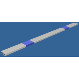 Bar for athletics hurdle (PVC)