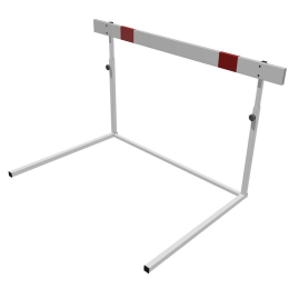 Athletics hurdle adjustable height PVC bar