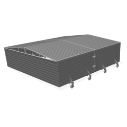 Garage for landing zone 6×4×0.7 m