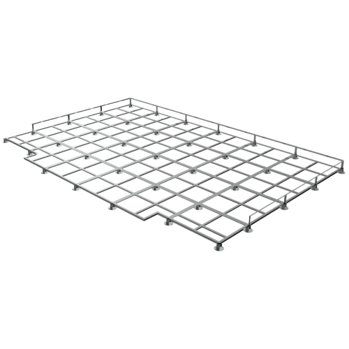 Base (lattice) for landing zone high jump 6×x4 m