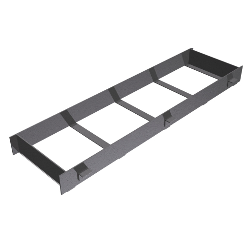Cassette for a push bar (metal base)