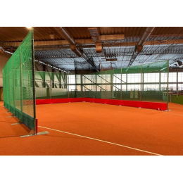 Сектор для ограждения места тренировки метаний в помещении 12,5х10х4 м