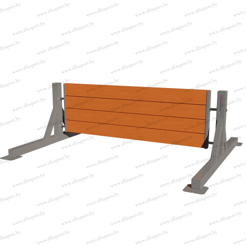 Women's firefighter sports fence