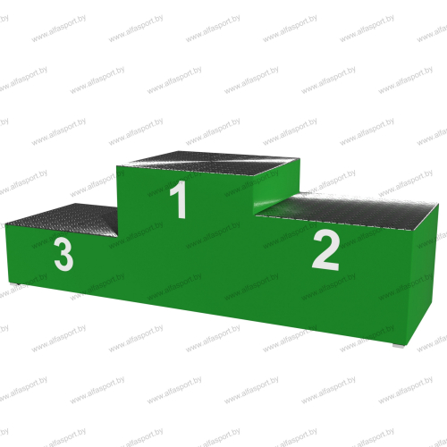 The podium for the award