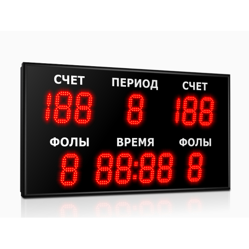 Табло для баскетбола Импульс-713-D13x13xN6