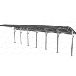 Навес консольный бетонируемый 