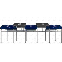 Теневой навес для тренажеров 