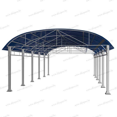 Shade canopy for exercise equipment