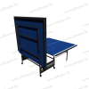 Folding tennis table with reinforced frame