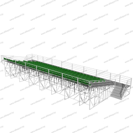 Трибуна с подъемом