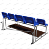 Mobile tribune 2-row for 8 seats